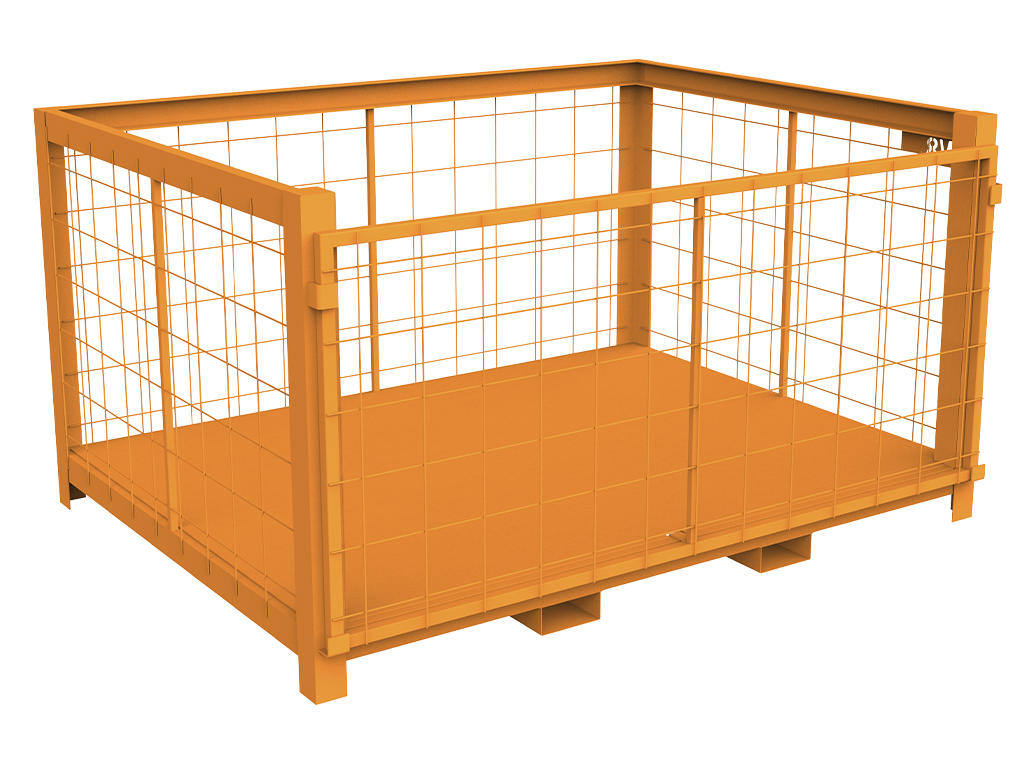 Gaiola de Logística com Porta Removível