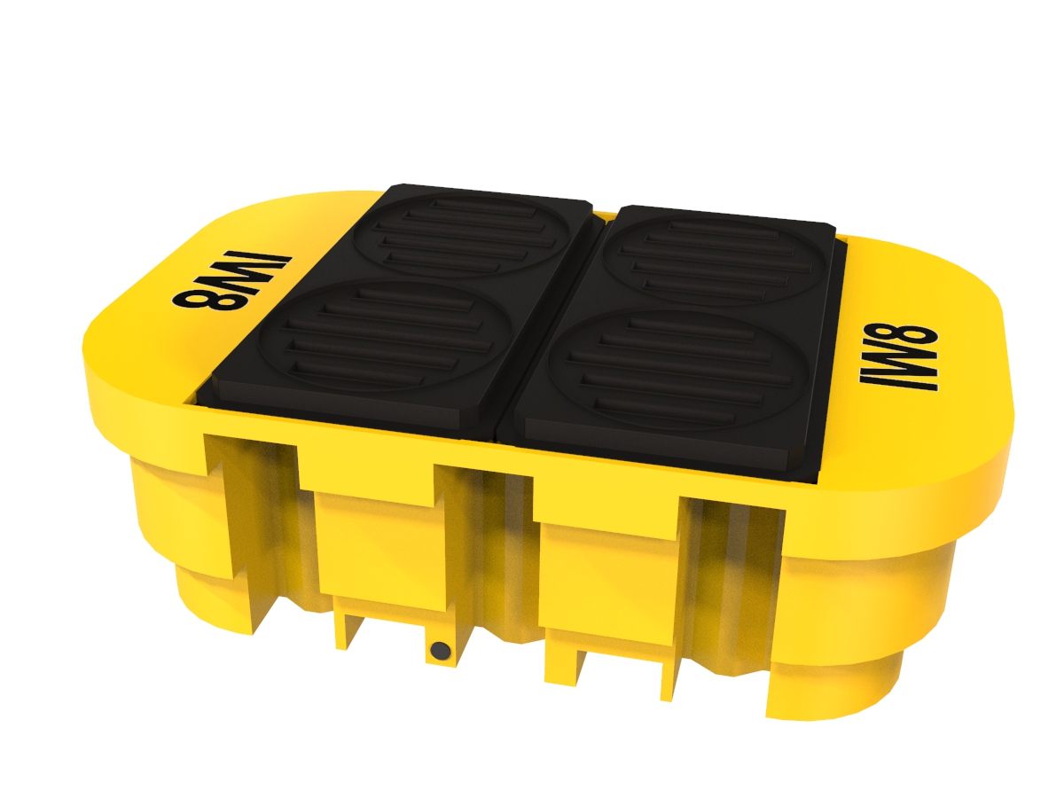 Pallet de Contenção para Tambores e IBC