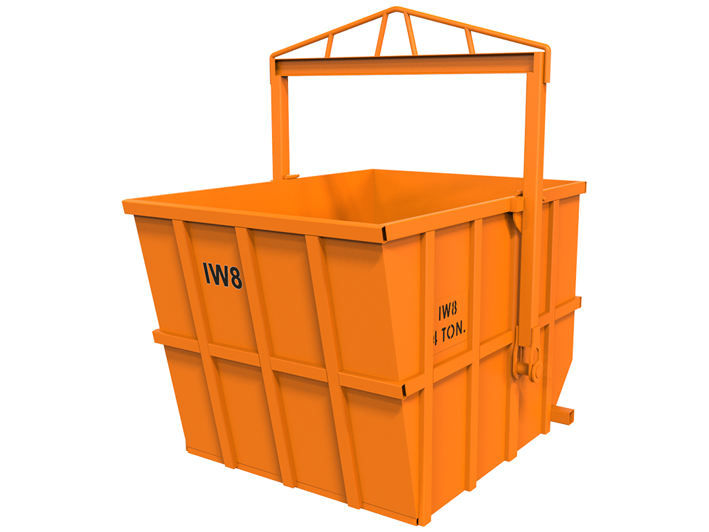 Caçamba Basculante Cap. 4m³ 4000kg